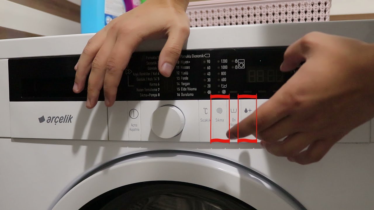 Arçelik Çamaşır Makinesi E5 Hatası: Pompa Tıkalı